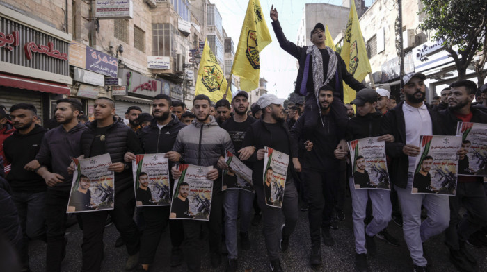 Protest Palestinaca na Zapadnoj obali zbog smrti Nasera Abu Hamida u izraelskom zarobljeništvu