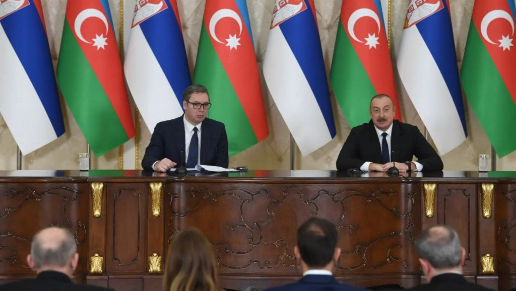 Vučić s Alijevim u Azerbejdžanu: Mogućnosti za saradnju na mnogim poljima uključujući i energetiku