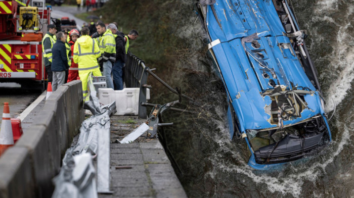 Najmanje petoro mrtvih u padu autobusa sa mosta u reku u Španiji