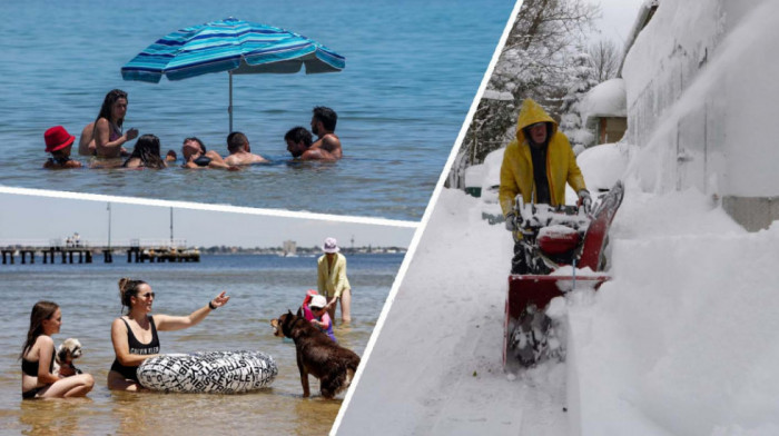 Ekstremne vremenske prilike na dva kontinenta: SAD okovane ledom dok je Australija na udaru toplotnog talasa