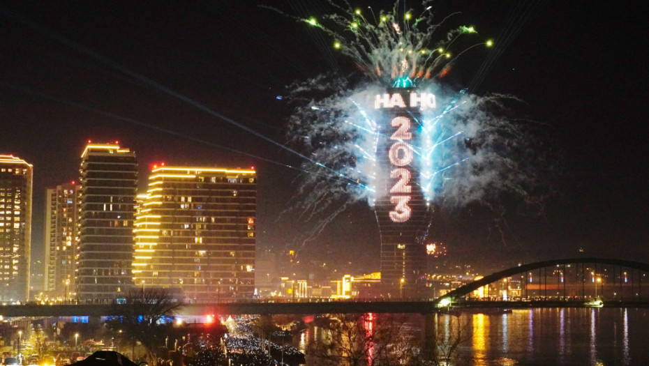 Beograd za novogodišnje praznike posetilo više od 100.000 gostiju