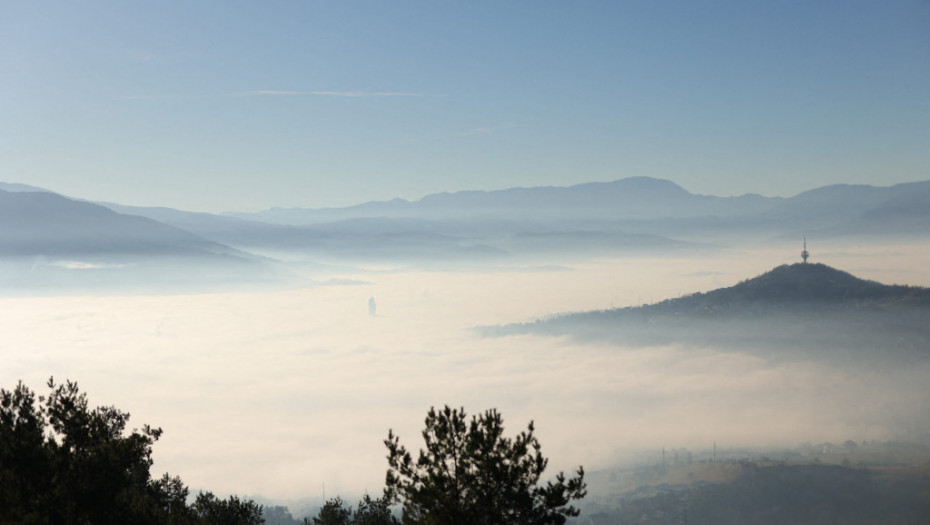 Sarajevo i jutros najzagađeniji grad sa indeksom 304, vazduh nezdrav i u Zenici, Visokom i Kaknju