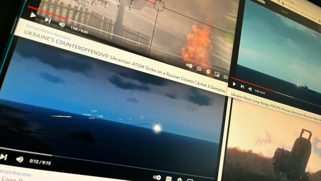 Scene iz video-igrice u trolovskom ratu u Ukrajini: Dezinformacije svuda u javnom prostoru