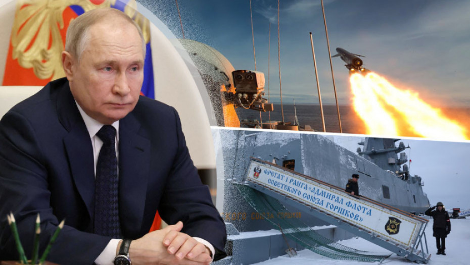 Fregata "Admiral Gorškov" na putu oko sveta: Putin hipersoničnim raketama skreće pažnju sa vojnih neuspeha