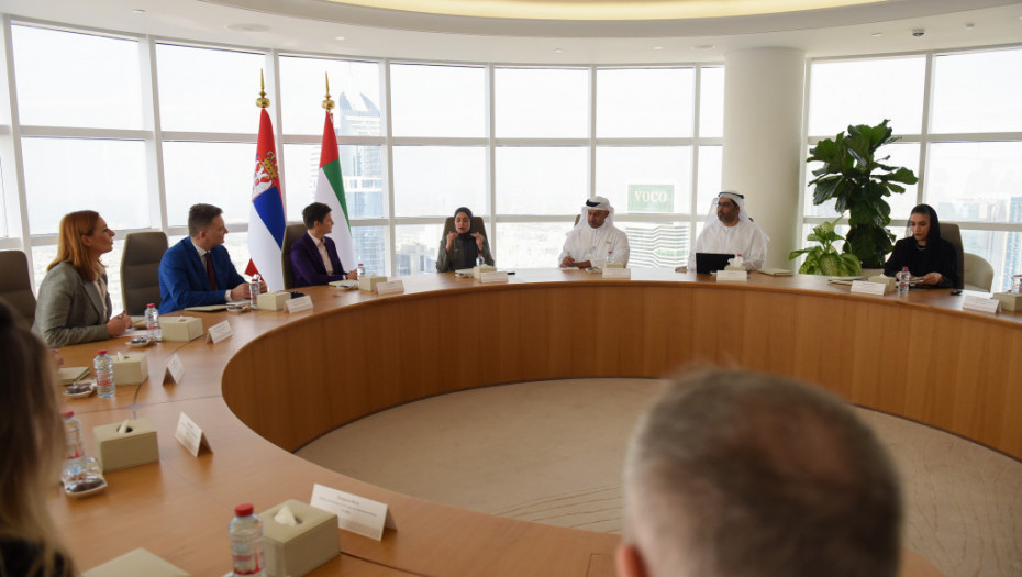 Brnabić nastavila posetu UAE sastanakom sa ministrom za veštačku inteligenciju