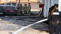 Lokalizovan požar koji je buknuo u skladištu automobilskih guma u Splitu, na terenu bilo 30 vatrogasaca