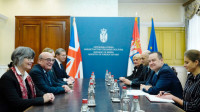 Dačić sa britanskim izaslanikom za Zapadni Balkan o bilateralnoj saradnji, KiM, ratu u Ukrajini