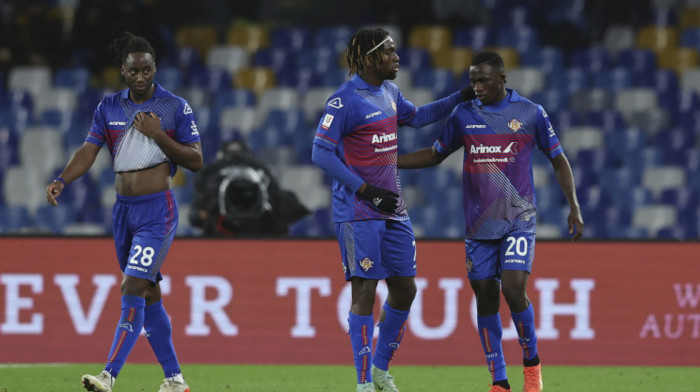 Senzacija u Kupu Italije, Napoli ispao u osmini finala od Kremonezea posle penala