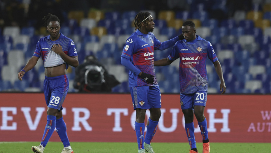 Senzacija u Kupu Italije, Napoli ispao u osmini finala od Kremonezea posle penala