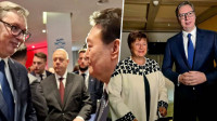 Sastanci Vučića sa direktorkom MMF-a i sa predsednikom Južne Koreje