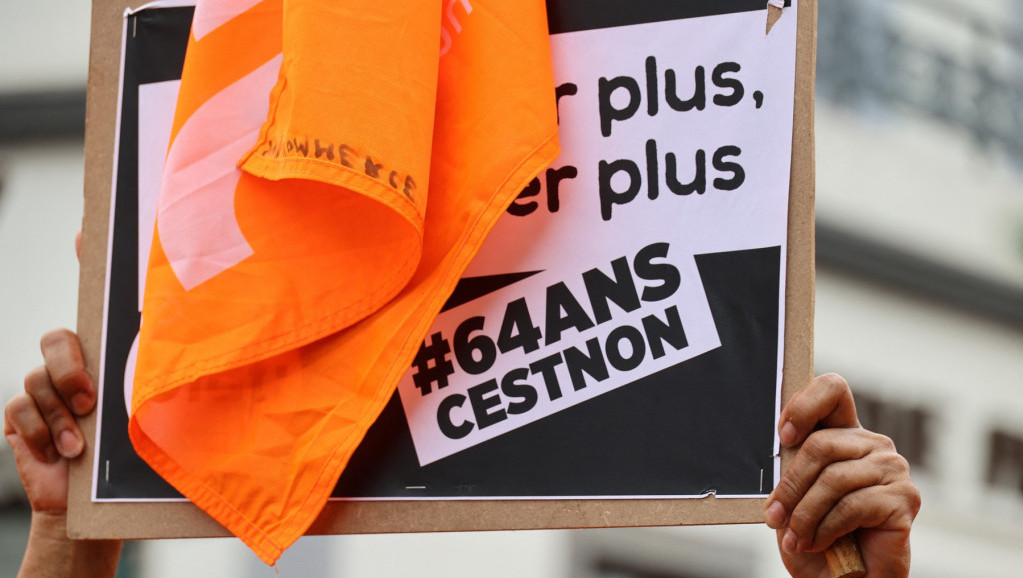 Novi protesti francuskih sindikata protiv reformi penzionog sistema zakazani za 16. februar