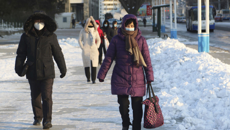 Hladan talas pogodio Severnu Koreju, očekuje se minus 30 stepeni na severu
