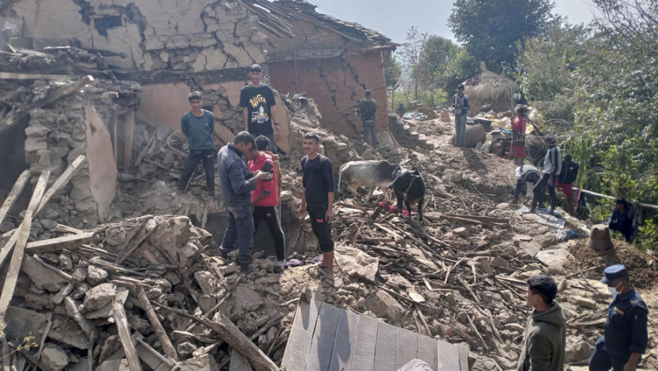 Nepal: U snažnom zemljotresu poginula jedna, povređeno više osoba