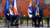 Zeman: Namerno sam se izvinio u Pragu, nastojao sam da Češka opozove priznanje Kosova, Vučić: Saglasni u osudi invazije