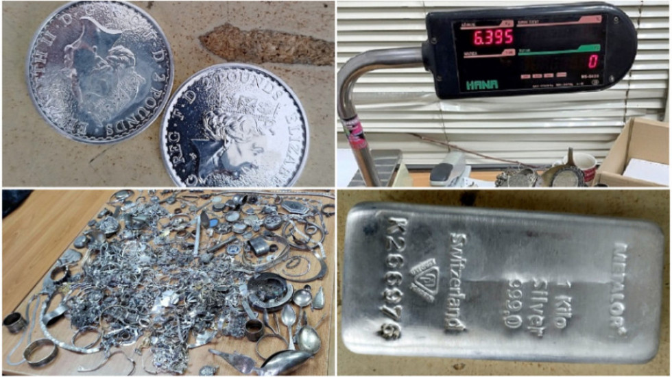 Na Gradini zaplenjeno 11 kilograma srebrnog nakita, novca i escajga: Sumnja se da imaju i antikvitetnu vrednost