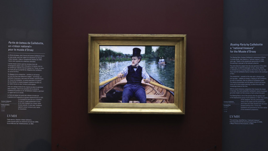 "Zabava na čamcu": Muzej Orsej bogatiji za Kajbotovo delo vredno 43 miliona evra