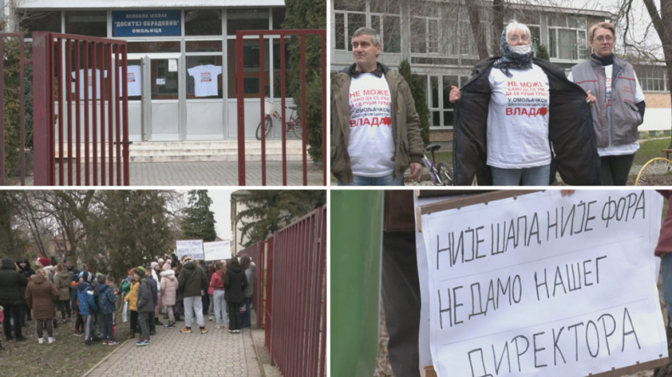 Slučaj škole u Omoljici: Nakon trodnevnog protesta nova direktorka podnela ostavku, ostaje stara uprava