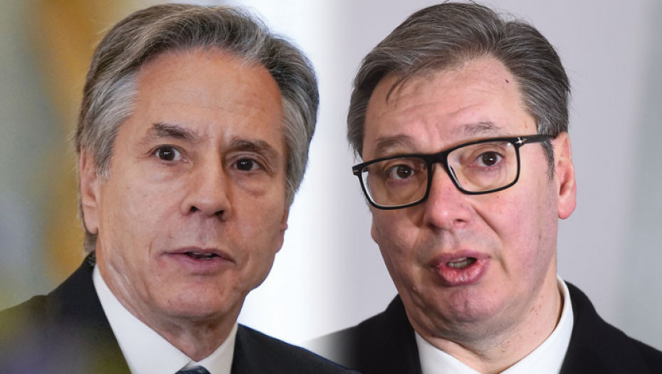 Vučić i Blinken telefonom razmenili stavove o dijalogu Beograda i Prištine: Mir i stabilnost pre svega