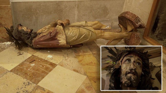 Uhapšen Amerikanac koji je osumnjičen da je slomio statuu Isusa Hrista u Jerusalimu