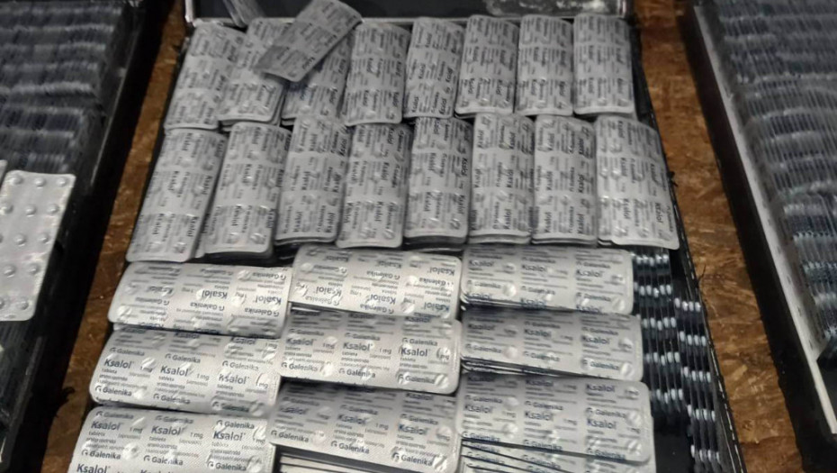 Uhapšeni na Batrovcima sa 30.000 tableta "ksalola"
