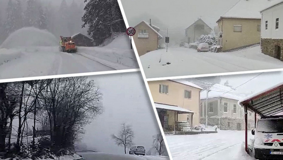 Narandžasti meteoalarm na snazi: Vetar orkanske jačine u delovima Srbije, zatvoren put Novi Pazar-Sjenica