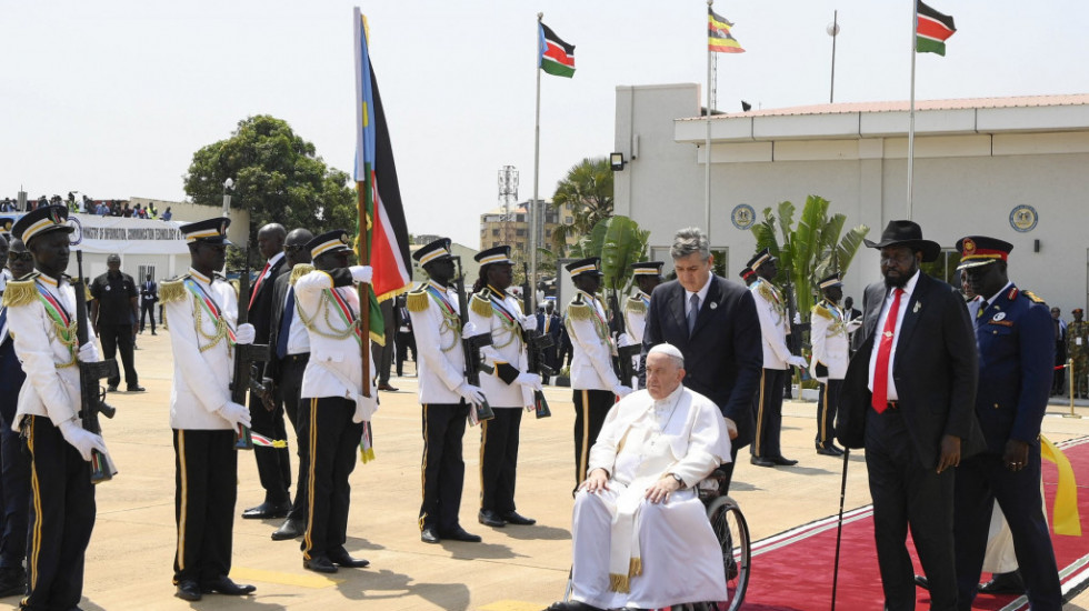 Papa završio posetu Južnom Sudanu: Odbacite "slepi bes nasilja"