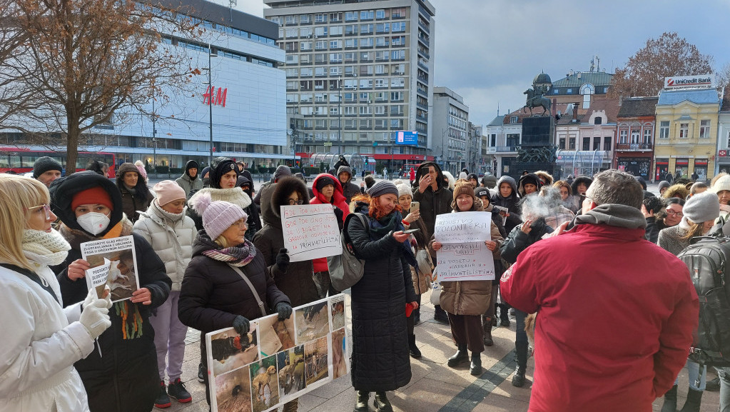 Protesti udruženja za zaštitu životinja u Beogradu i Nišu, traže bolje uslove u prihvatilištima za pse