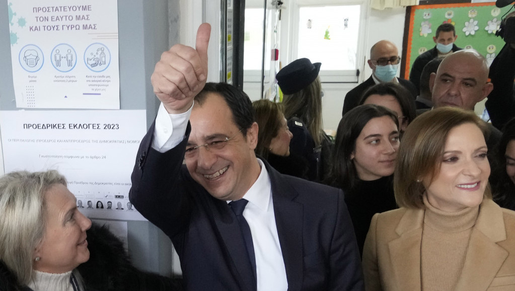Bivši šef diplomatije Nikos Hristodulides vodi na predsedničkim izborima na Kipru