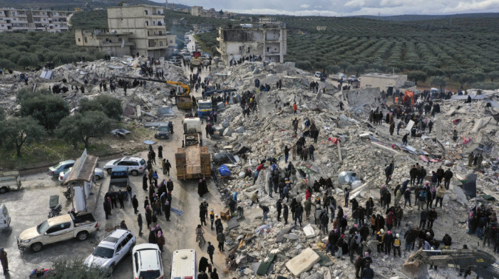 Zemljotres u regionu već devastiranim ratom u Siriji: "Čujemo glasove pod ruševinama, nema ko da ih spase"