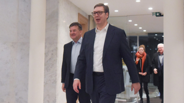 Vučić s Lajčakom: Kada kažem da smo imali otvoren razgovor, to stvarno mislim