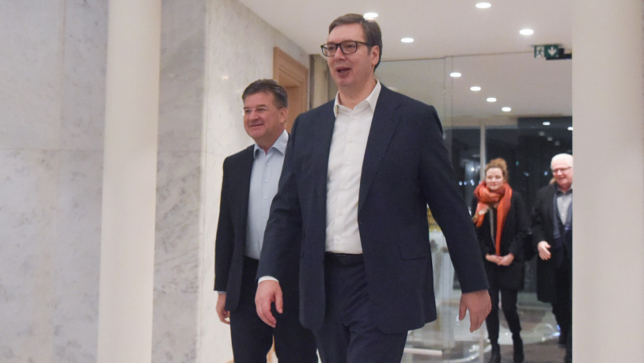 Vučić s Lajčakom: Kada kažem da smo imali otvoren razgovor, to stvarno mislim