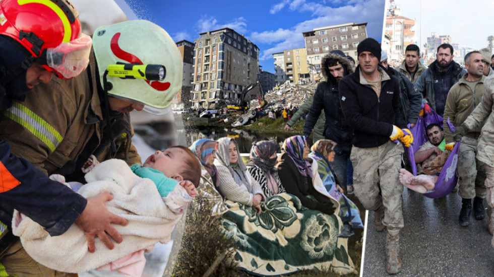(UŽIVO) ZEMLJOTRES U TURSKOJ I SIRIJI Broj poginulih premašio 5.000, stotine porodica u Siriji i dalje pod ruševinama