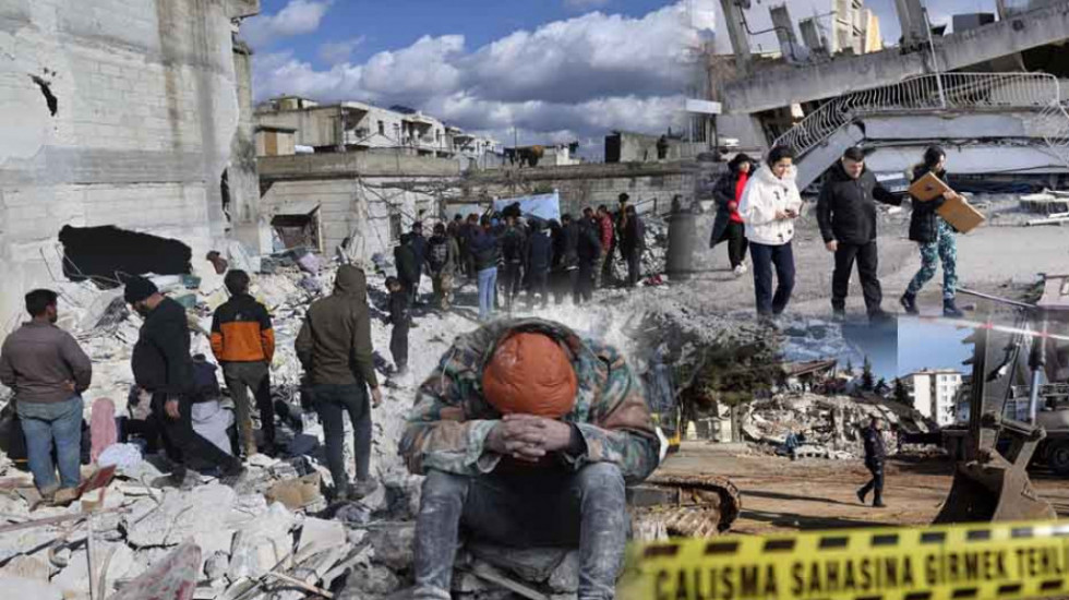 (UŽIVO) ZEMLJOTRES U TURSKOJ I SIRIJI Broj žrtava premašio 12.000, spasioci nalaze žive ispod ruševina i posle 60 sati