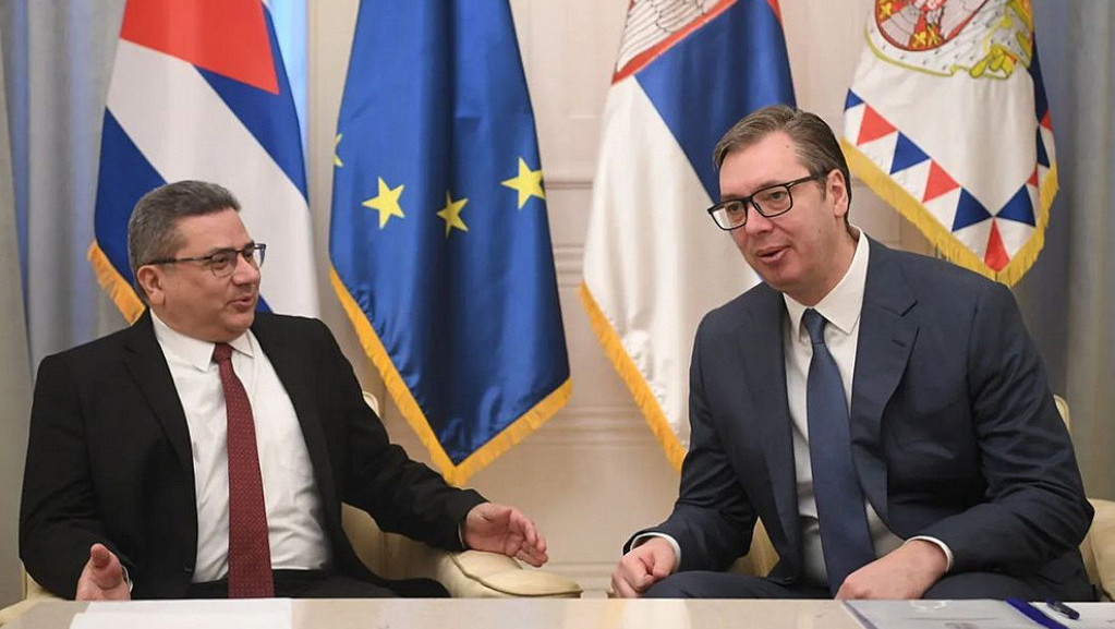 Vučić: Visoko cenimo podršku Kube teritorijalnom integritetu Srbije
