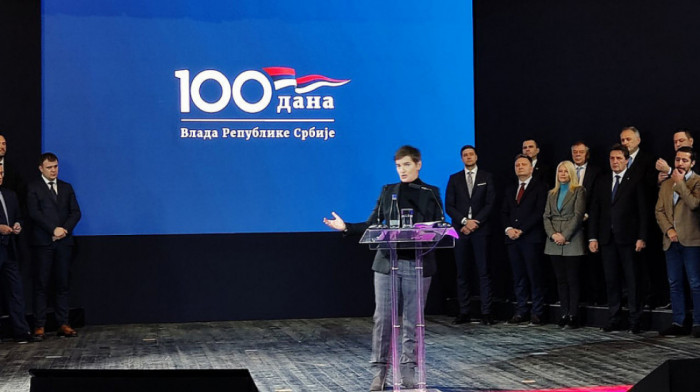 Brnabić: Prvih 100 dana rada obeležile četiri velike celine - osnovna poruka je stabilnost