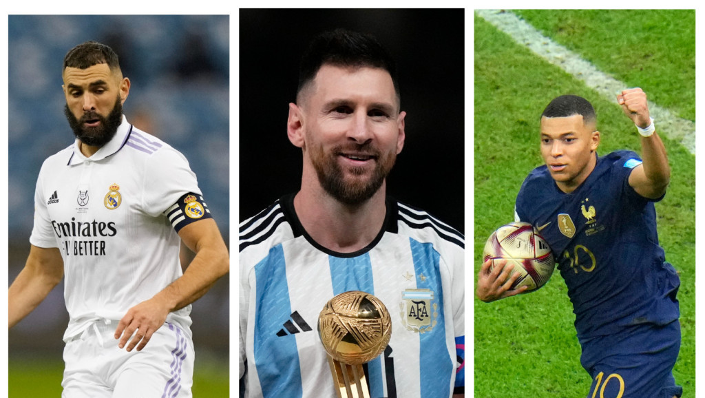 FIFA saopštila skraćeni spisak: Mesi, Benzema i Mbape kandidati za igrača 2022. godine