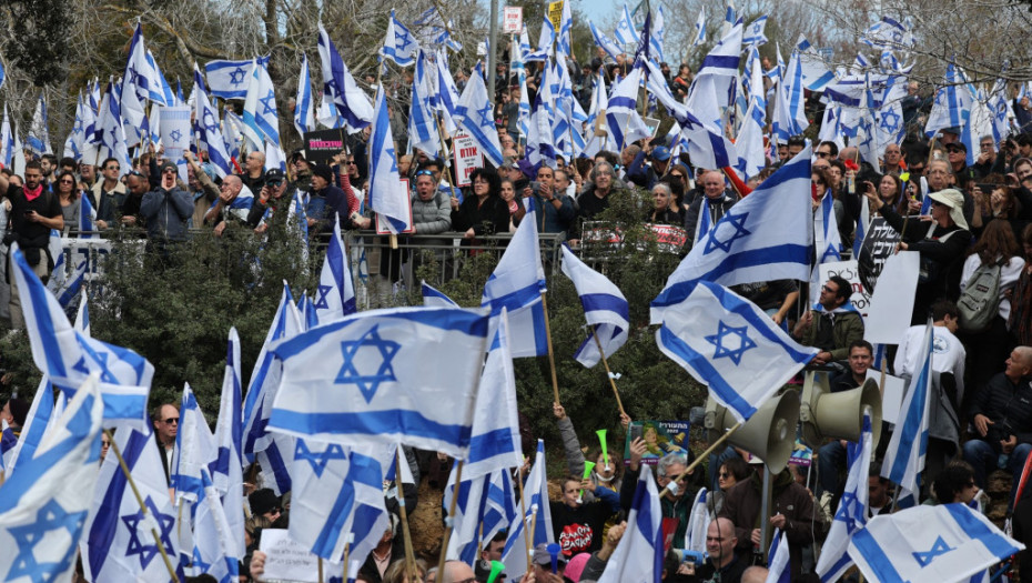 Masovni protesti u Izraelu protiv Netanjahuove reforme pravosuđa