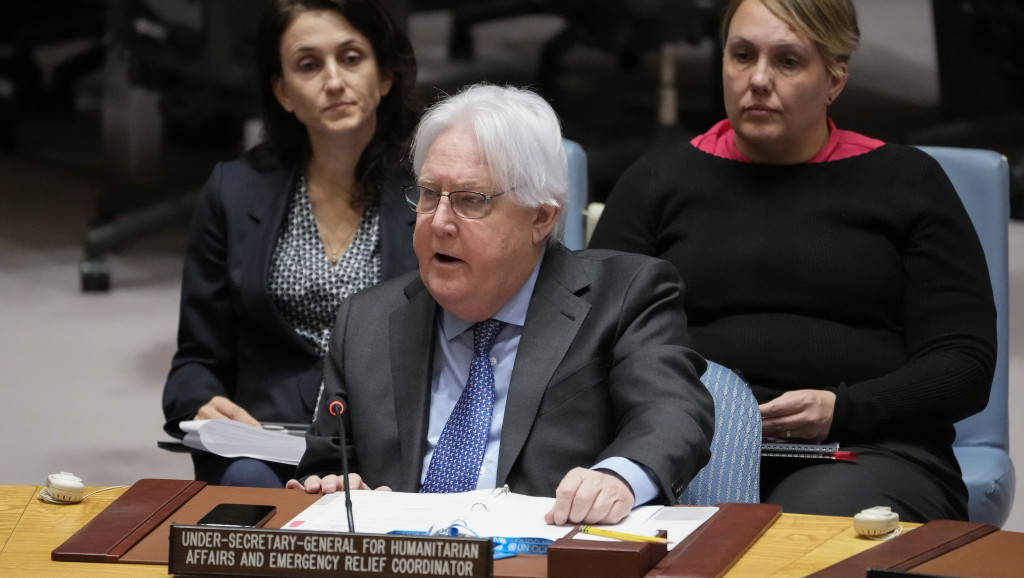 Zamenik šefa za humanitarna pitanja UN Martin Grifits daće ostavku krajem juna