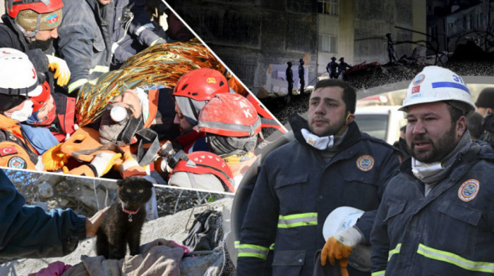 Trka s vremenom u Turskoj: Spasioci izvlače žive posle više od 200 sati pod ruševinama