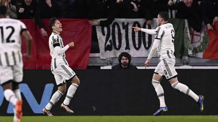 Liga Evrope: Vlahović pogodio za Juventus, ali "kanarinci" odoleli u Torinu