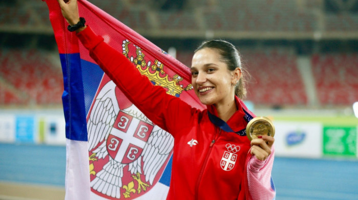 Srpska atletičarka Milica Gardašević osvojila zlatnu medalju u skoku udalj na Evropskim igrama