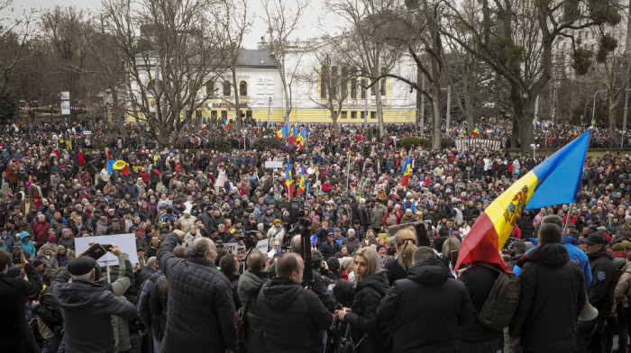 Proruska stranka podržala demonstracije u Moldaviji, tužilaštvo tvrdi: Protest delom finansiran ruskim novcem