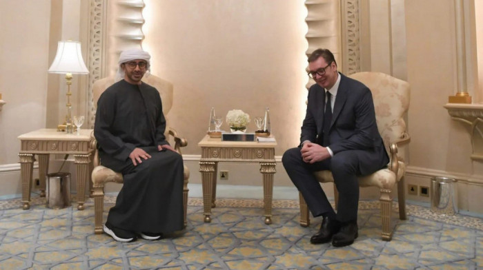 Vučić: Ponosi na prijateljstvo sa UAE - jednim od glavnih faktora mira