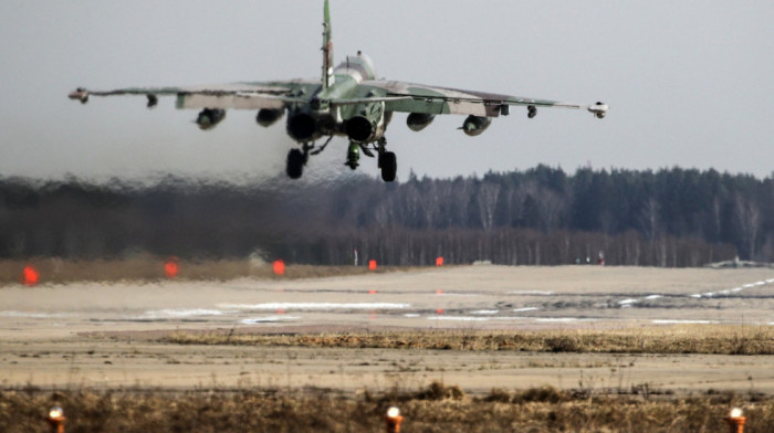 Srušio se jurišni avion Su-25 u primorskoj oblasti Rusije