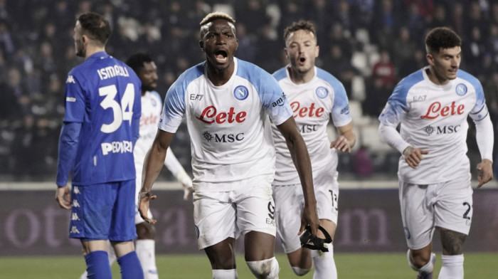 Napoli preslišao Empoli na puti ka tituli u Seriji A