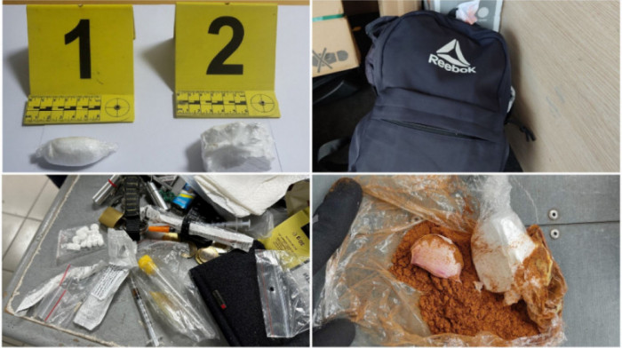 Neobične zaplene tokom vikenda: Kokain poslat autobusom u rancu, droga sakrivena u donjem vešu i privesku za ključeve