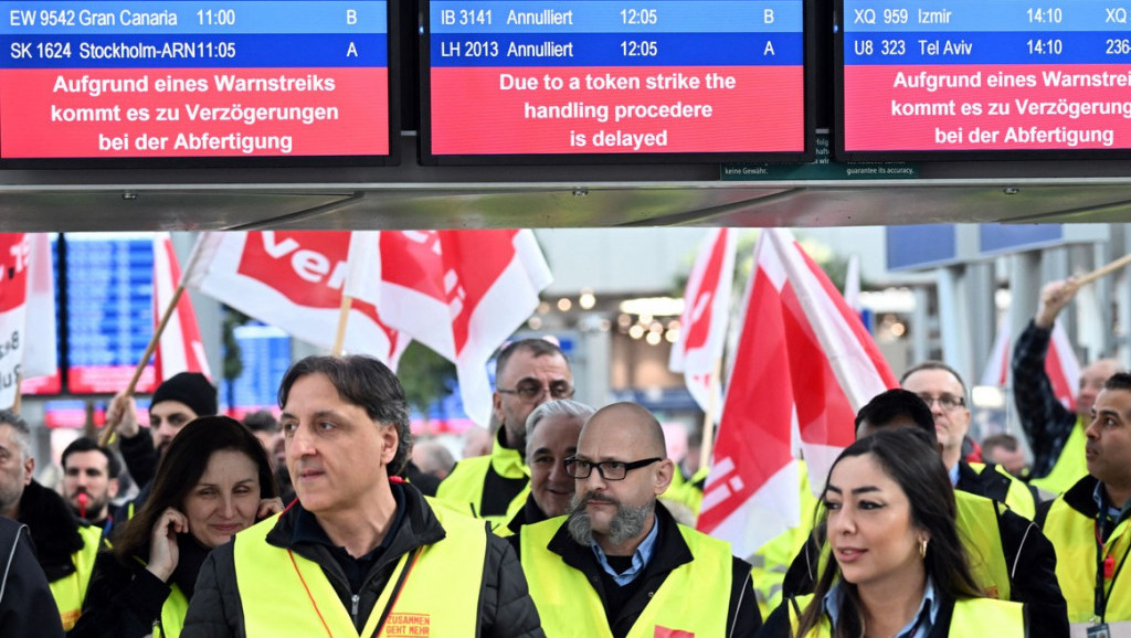 Štrajk zaposlenih na aerodromima u Dizeldorfu i Kelnu