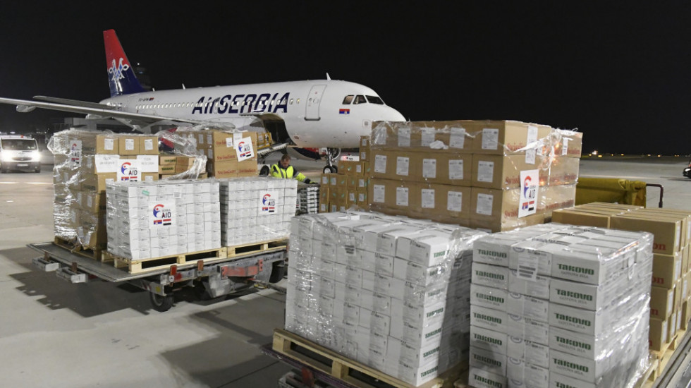 Humanitarna pomoć iz Srbije za Siriju: U prvom kontingentu šest tona hrane i namirnica
