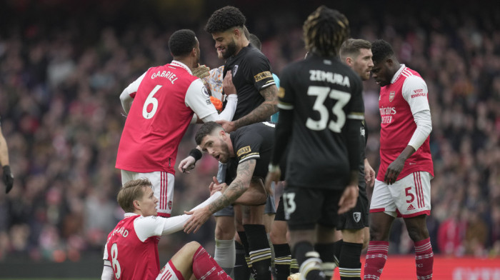 Preokret Arsenala protiv Bornmuta, Nelson doneo pobedu u 7. minutu nadoknade