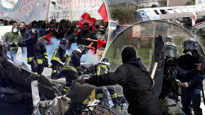 Sukobi između policije i demonstranata u Atini, šef stanice u Larisi u teškom psihičkom stanju na saslušanju